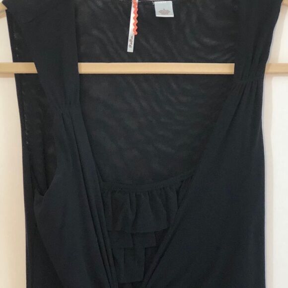 Anthropologie | RicRac black top, size small - Picture 4 of 6